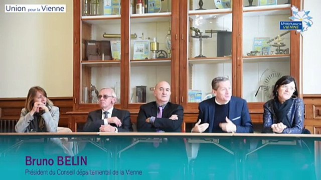Visite du collège Henri IV avant les travaux de réhabilitation