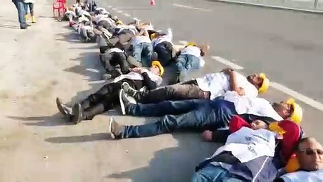 Somalı madencilerin Ankara'ya yürüyüşlerinin 6. günü: Uyumuyoruz, yolu açın