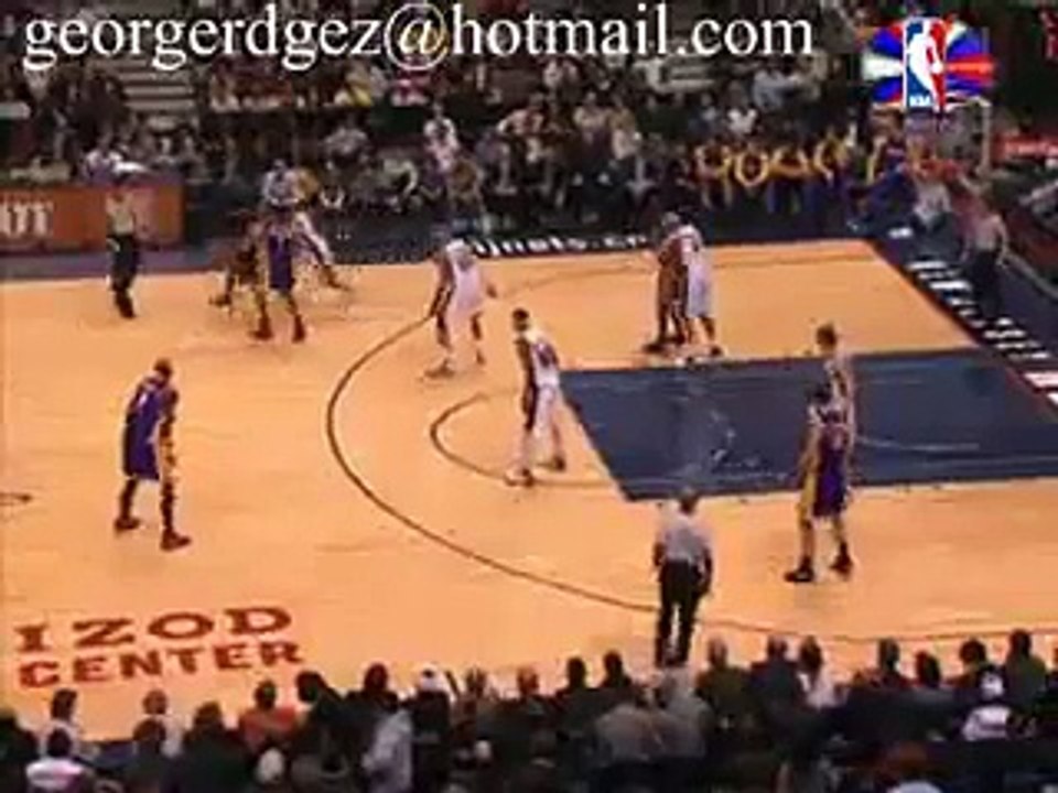 Kobe Bryant Block On Jason Kidd