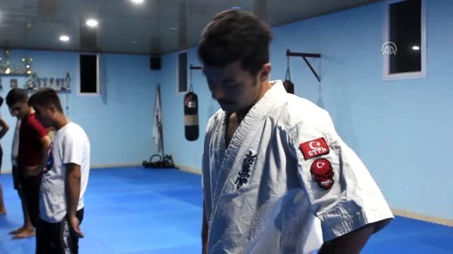 Milli sporcu kardeşlerin hedefi dünya şampiyonluğu