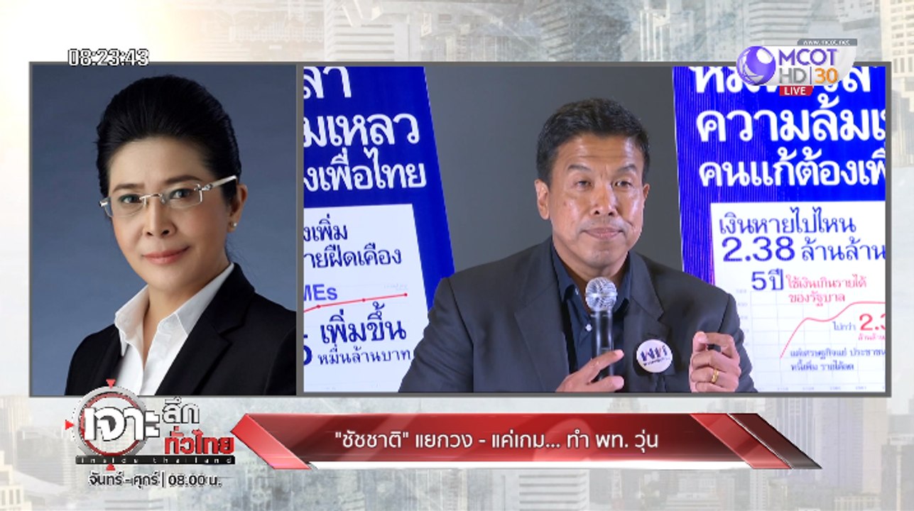 เจาะลึกทั่วไทย Inside Thailand ["ชัชชาติ" แยกวง...
