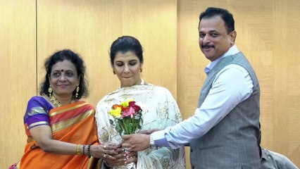 Anita Raj, Shahid Mallya & Others At Poster Launch Of The Film 'Marathon'