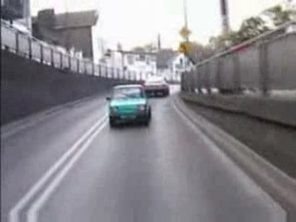 Backwards Car! Amazing!