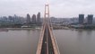 World’s longest double-deck suspension bridge opens in China