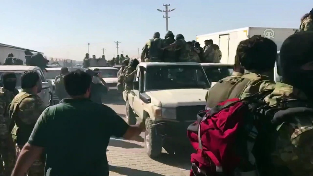 Barış Pınarı Harekatı - Suriye Milli Ordusu, Fırat nehrinin doğusundaki topraklara girdi - (1) - ŞANLIURFA