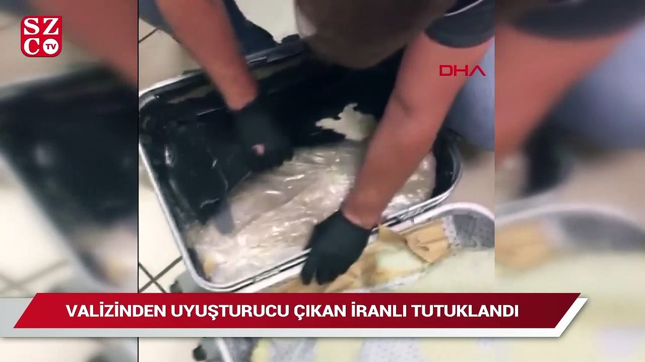 Valizinden 5 kilo eroin çıkan İranlı tutuklandı