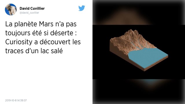 Mars : quand la planète rouge était une planète bleue
