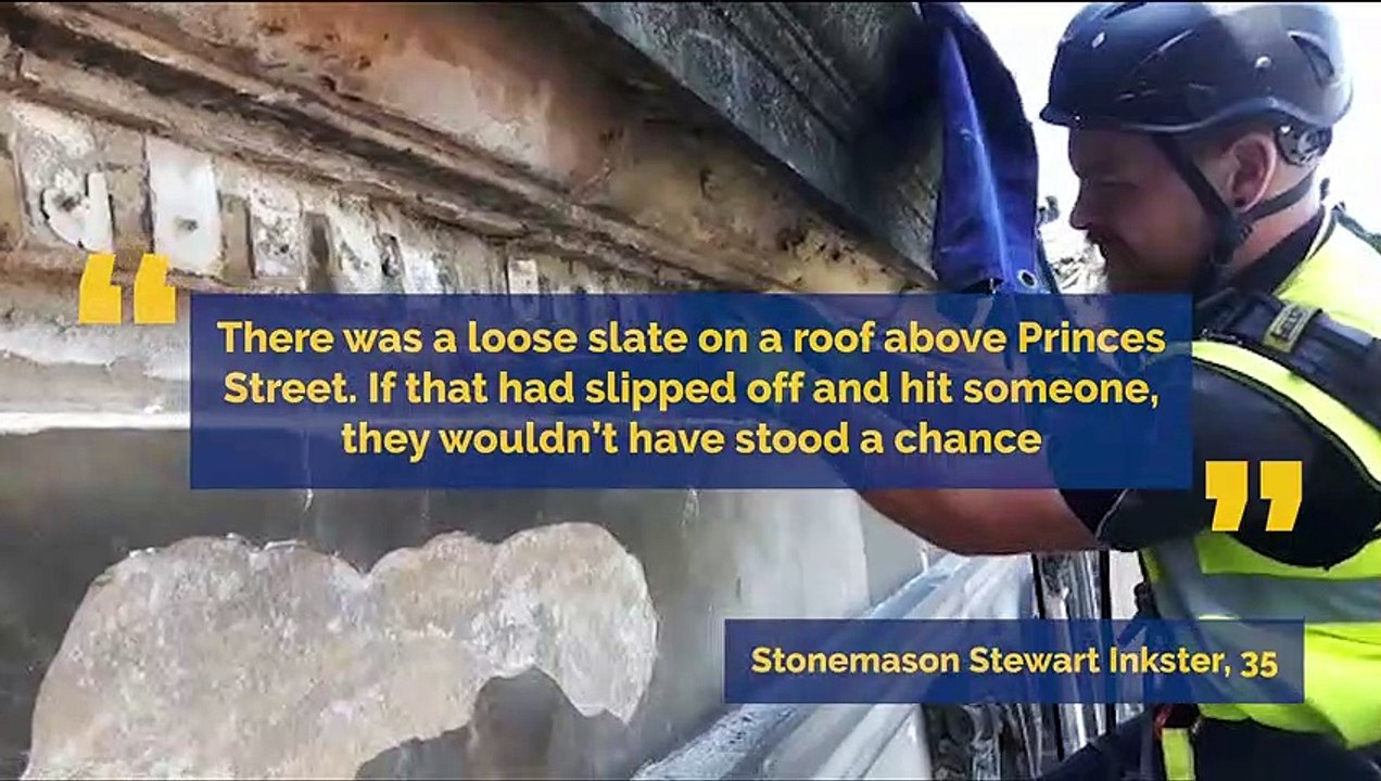 Nearly 180 reports of falling masonry from Edin...