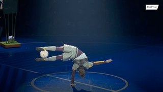 Cirque dSoleil celebra el ensayo general del espectáculo Messi10 en Barcelona