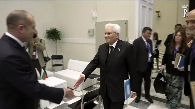 Atene - Mattarella con il Presidente della Repubblica di Bulgaria, Rumen Radev (11.10.19)