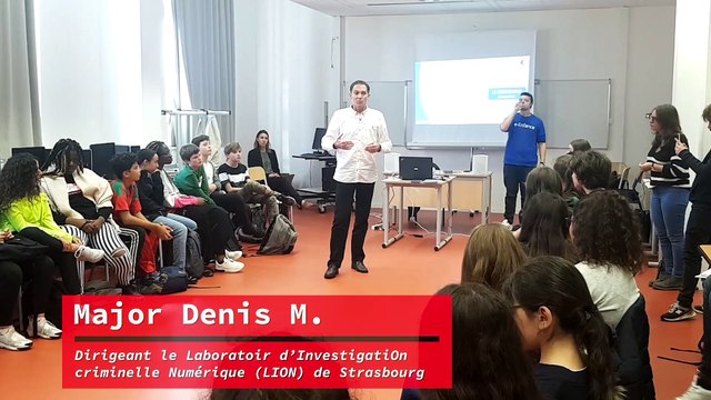 DNA - Prévention de la Cybermalveillance au collège Jules-Hoffmann à Strasbourg