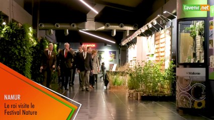 L'Avenir - Visite du roi au Festival Nature