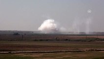 Barış Pınarı Harekatı - Tel Abyad'daki terör hedefleri obüs atışlarıyla vuruluyor (3)