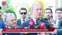 Bakan Hulusi Akar: 'Mehmetçiğin morali çok yüksek'