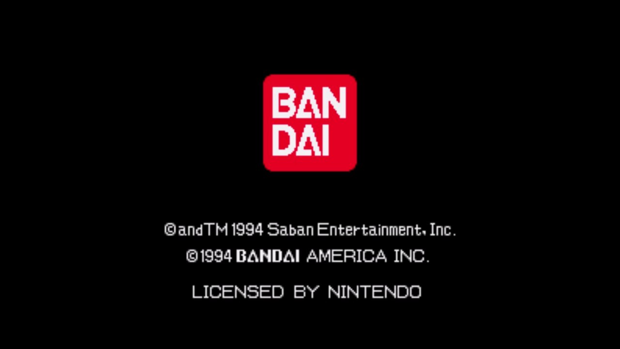 Mighty Morphin Power Rangers SNES LongPlay.