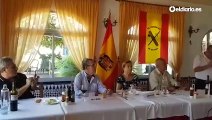 Tejero es homenajeado entre gritos de “arriba España” y “viva Franco”