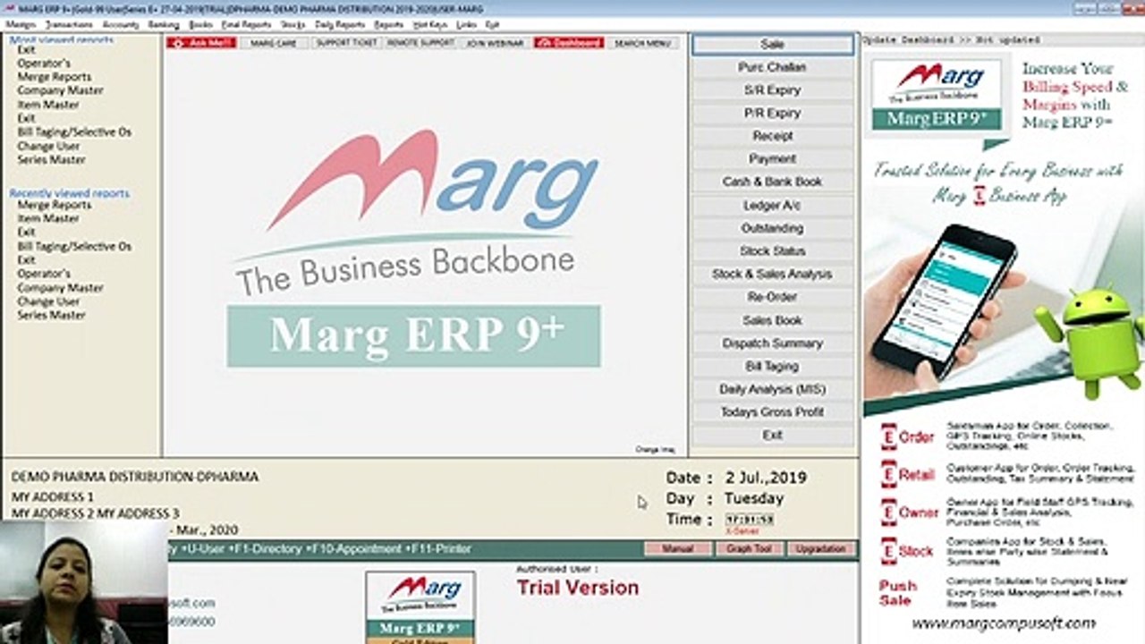 Marg Live Session- Bill Tagging for Payment Collection