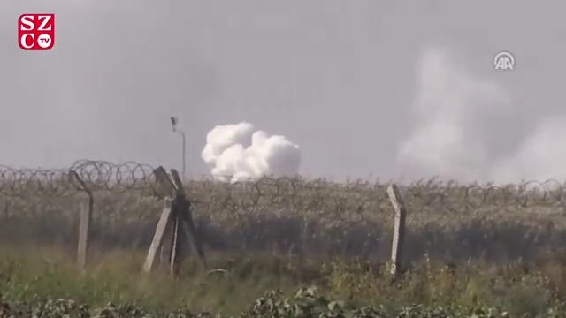 Barış Pınarı Harekâtı’nda terör hedefleri obüs atışlarıyla vuruldu