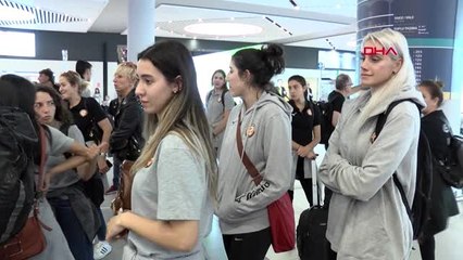 Spor şampiyon eczacıbaşı vitra, istanbul'a geldi