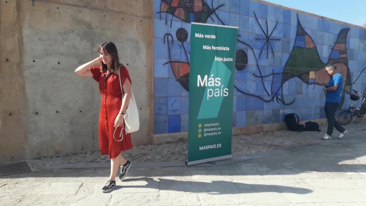 Presentación de la candidata de Más País-Illes Balears