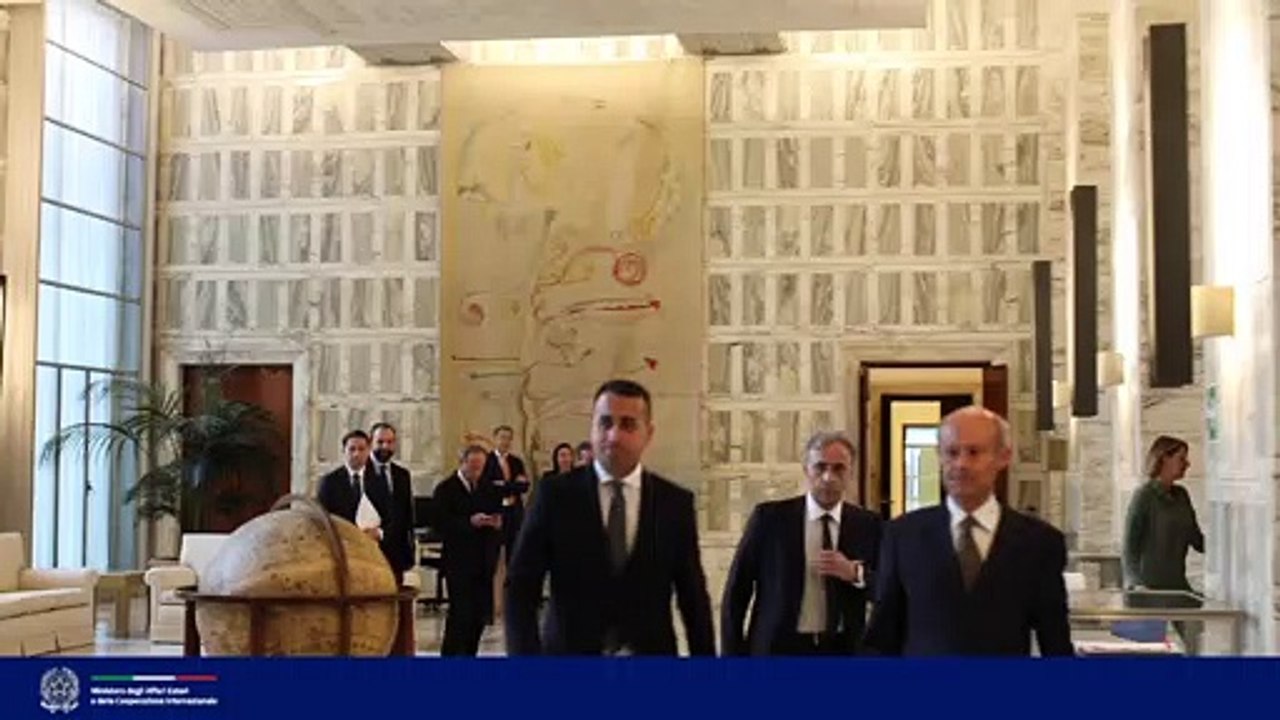 Bilaterale Min. Di Maio - Stoltenberg (09.10.19)