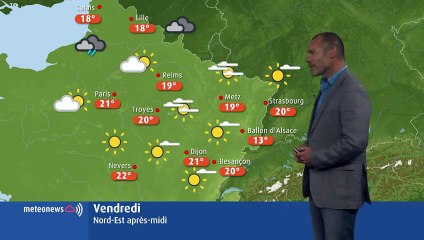 La météo du vendredi 11 octobre en Lorraine et Franche-Comté