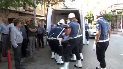 Kalp krizi sonucu hayatını kaybeden Başkomiser Kaya, son yolculuğuna uğurlandı