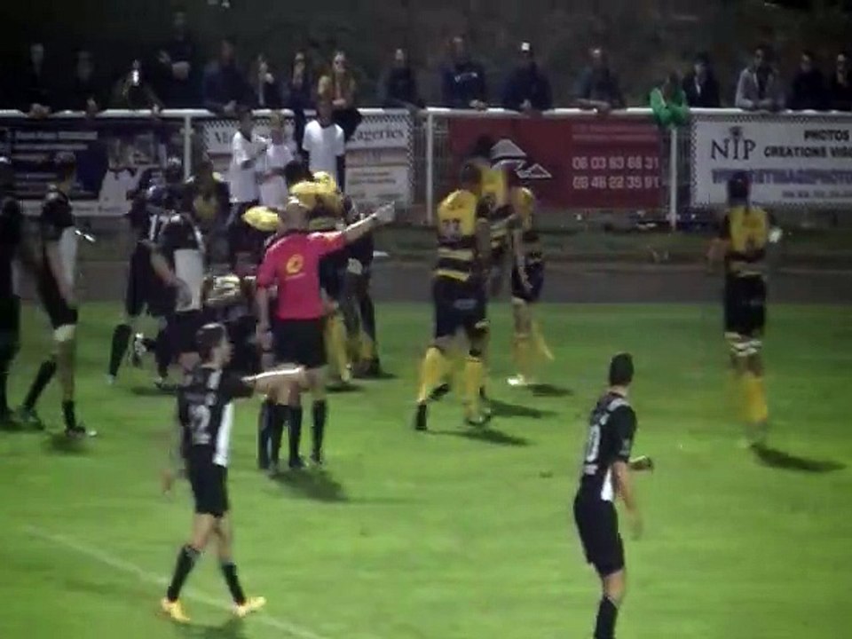 Essai de Yanis Guitoune avec Pamiers vs Albi - Octobre 2019