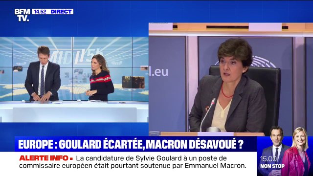 Il y a un affaiblissement du poids de la France depuis la présidence d'Emmanuel Macron estime Brice Hortefeux (LR), après le rejet de la candidature de Sylvie Goulard