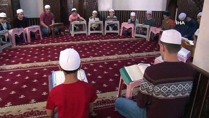 Aydın'daki hafızlardan Mehmetçik için 'Fetih Suresi'