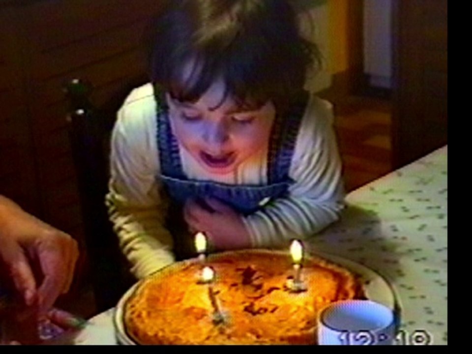 Pauline a 3 ans
