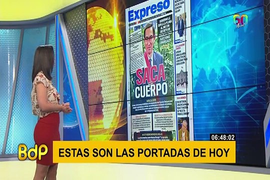 Estas son las principales portadas de diarios locales este jueves 10 de octubre
