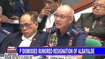 PNP dismisses rumored resignation of Albayalde