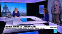 Poland's Tokarczuk and Austria's Handke win Nobel literature prizes