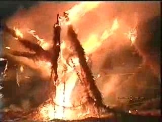 Concours de Sculpture de Feu de Fécamp...juillet  1999...