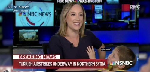 Une journaliste de NBC interrompue en direct par son enfant - ZAPPING ACTU DU 10/10/2019