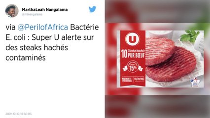 Bactérie E. coli. Super U rappelle des steaks hachés pour un risque de contamination