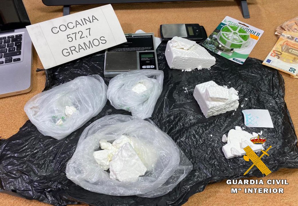 La Guardia Civil desarticula un grupo organizado dedicado al tráfico de drogas