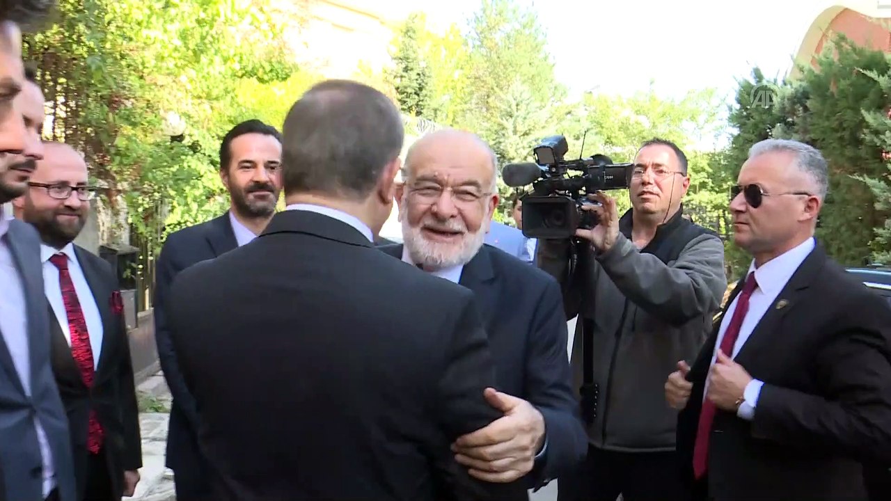 Temel Karamollaoğlu'ndan, Davutoğlu'na ziyaret - ANKARA