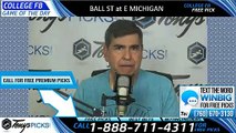 Ball St Eastern Michigan College Football Pick 10/12/2019