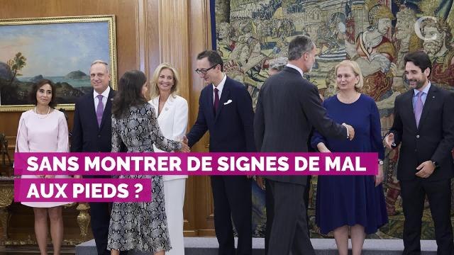 PHOTOS. Letizia Ortiz, fan d'escarpins : elle a craqué pour un modèle qu'elle possède en deux couleurs