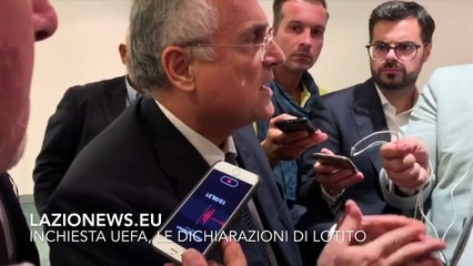 Lazio, Lotito commenta l'inchiesta dell'UEFA