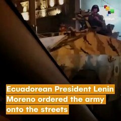 Moreno Sends Army Out On The Streets