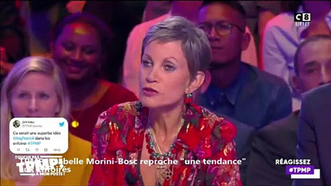TPMP : Isabelle Morini-Bosc reproche "une tendance" aux Enfoirés (vidéo)