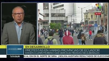 Gob. de Ecuador pondrá propuestas a consideración de mov. indígenas