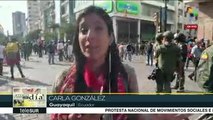 Ecuador: policías repliegan con gases lacrimógenos a contingentes