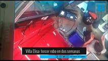 Así es imposible: tercer robo en dos semanas a un comercio de Villa Elisa