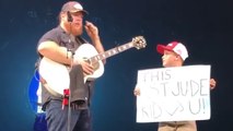 Luke Combs Lifts 'St. Jude Kid' On Stage, Dedicates Song To Him