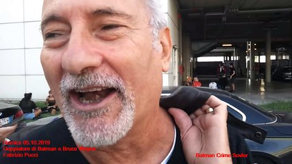 I saluti del doppiatore Fabrizio Pucci