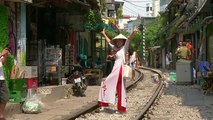 Off the rails: Hanoi closes railway cafés thronged by selfie-seeking tourists